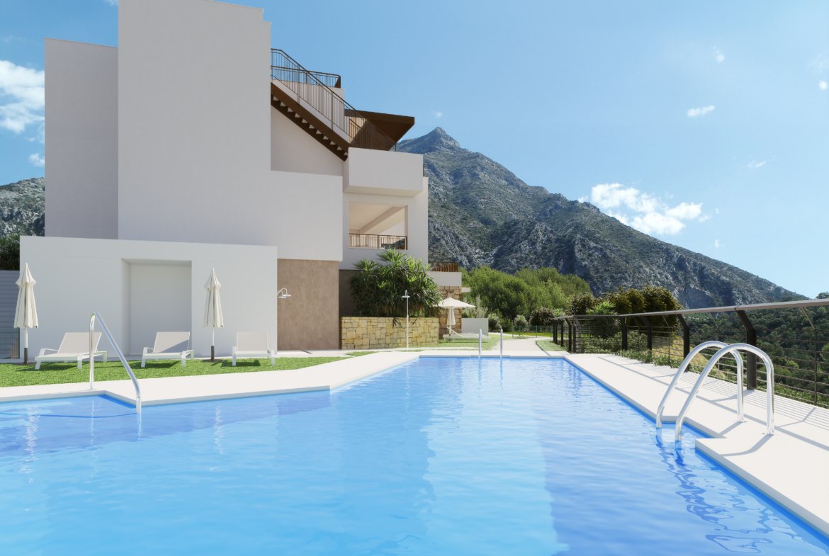 A luxury New Development apartment with sea views and modern design in Marbella