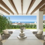 Stunning view from luxury penthouse in Benahavís, Marbella
