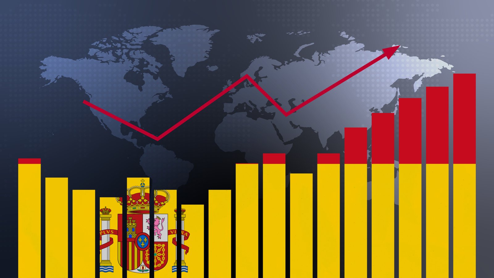 Graph of Spain’s GDP growth vs eurozone” / “Spain economy statistics 2025