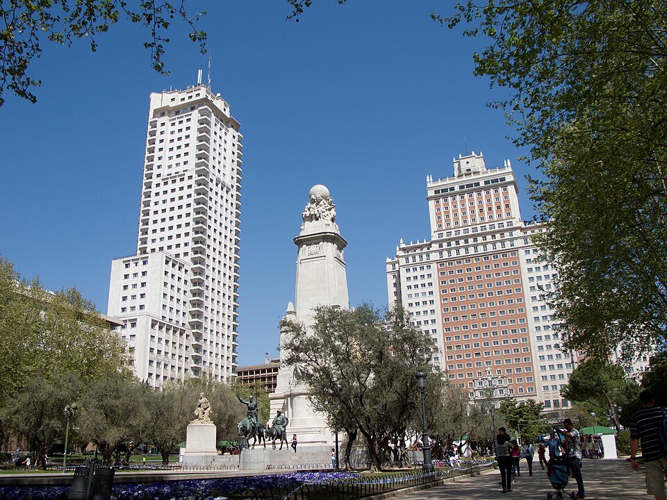 Plaza de España - Torre de Madrid - Edificio España